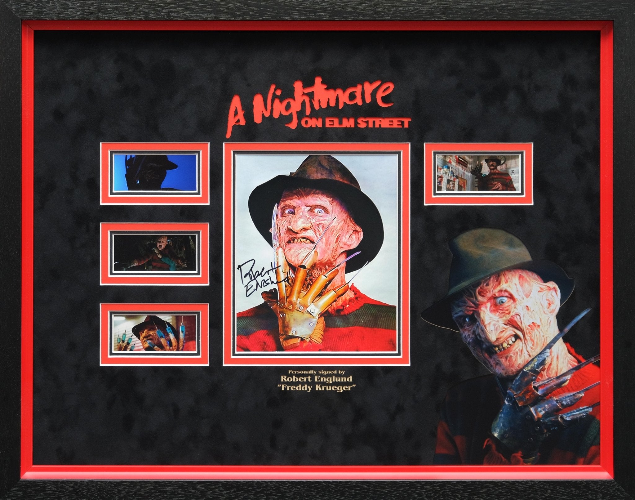 A Nightmare on Elm Street Signed Poster by Robert Englund - Memorabilia Framers Shop
